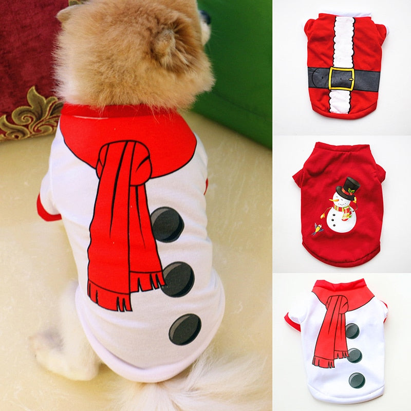 Vánoční obleček pro menší psy