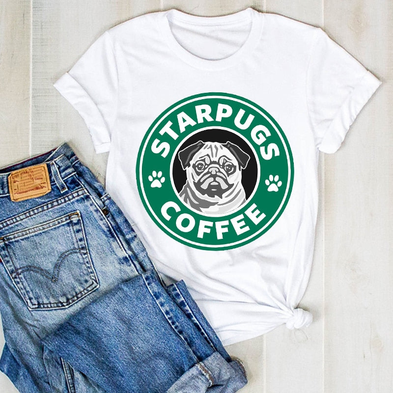 Starpugs coffee tričko