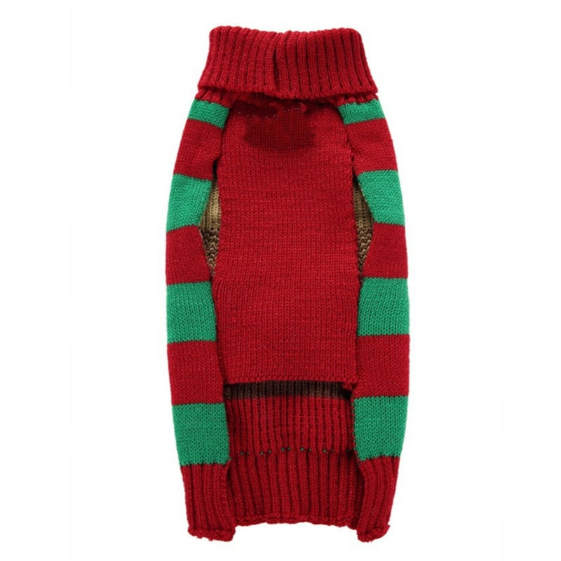 Vánoční pletený obleček