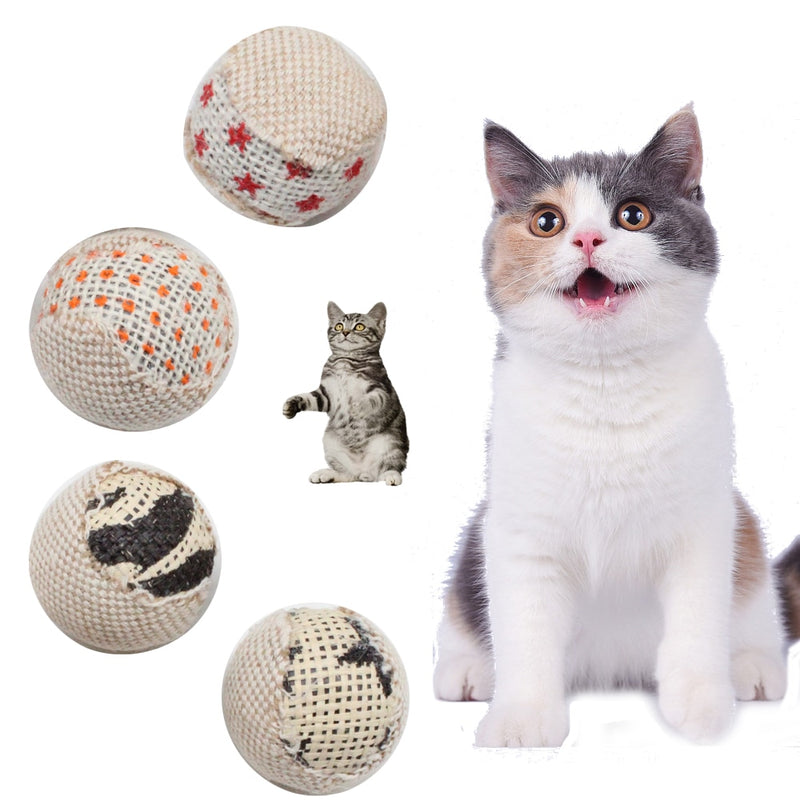 Sada míčků pro kočky