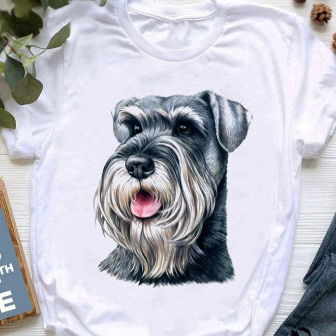 Stylové tričko s psíkem