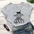 Stylové dámské tričko s koťaty