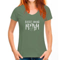 Basset Hound Mom ležérní tričko