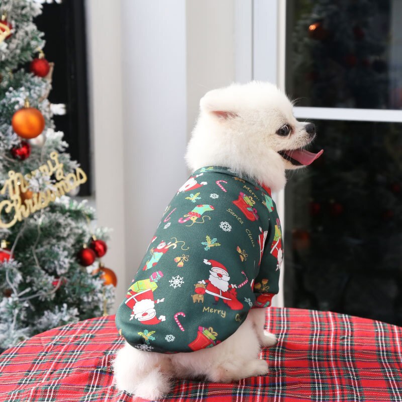 Vánoční tričko psí