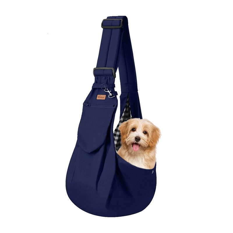 Stylová taška na transport psů