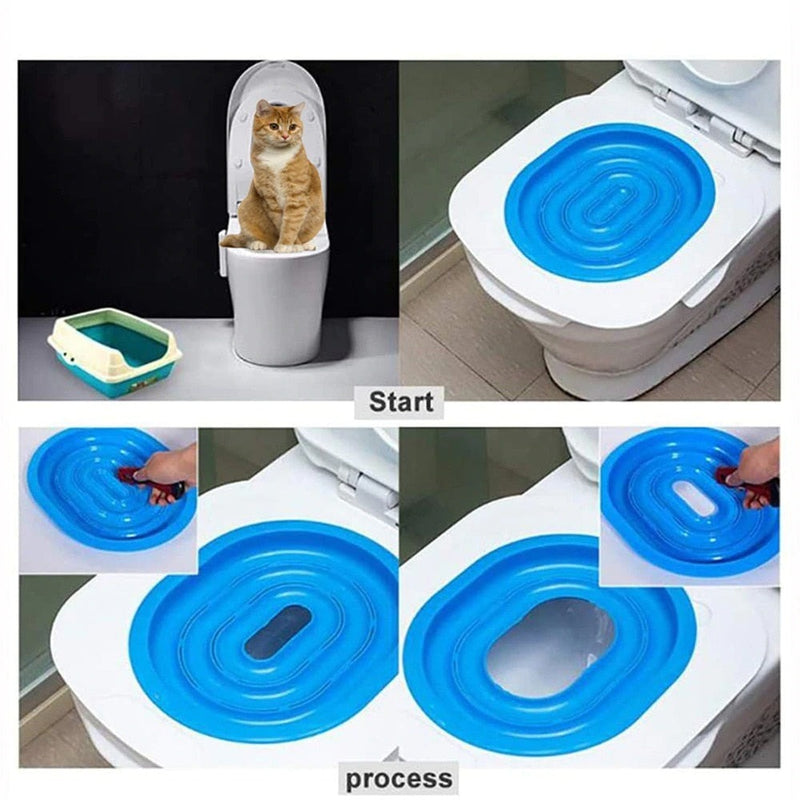 Záchodové prkénko pro kočky