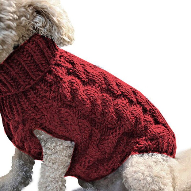 Pletený svetr pro psy