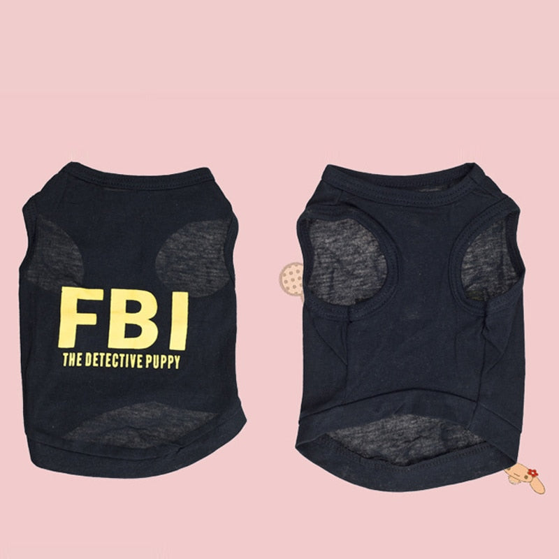 Obleček pro psy FBI (Výprodej)