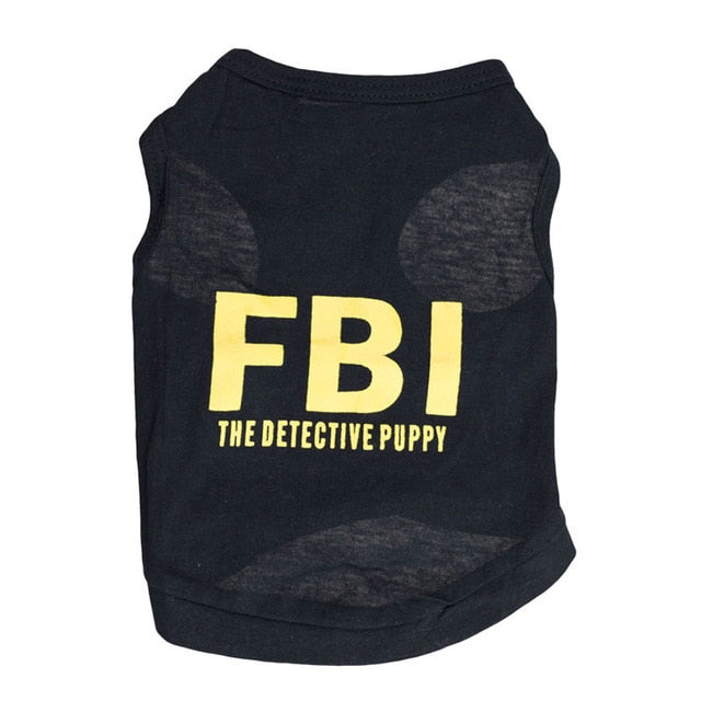 Obleček pro psy FBI (Výprodej)