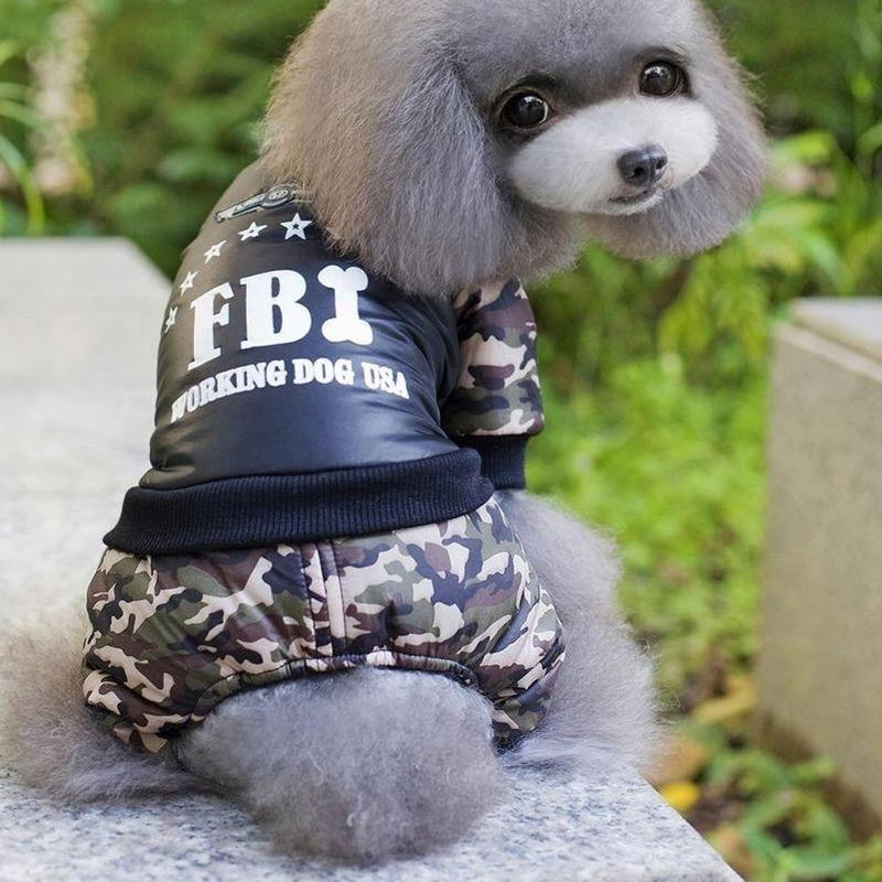 Maskáčová bunda FBI (Výprodej)