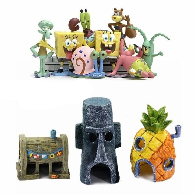 Spongebob set do akvária