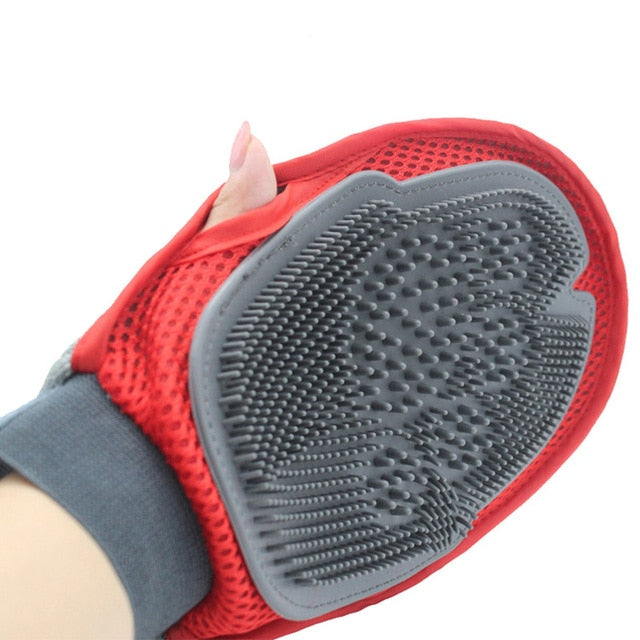 Silikonová rukavice na srst