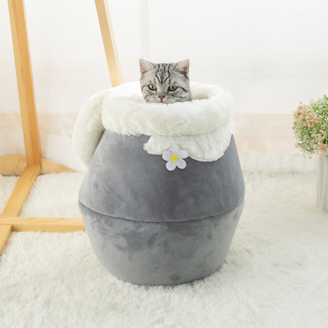 Teplý pelíšek pro kočky