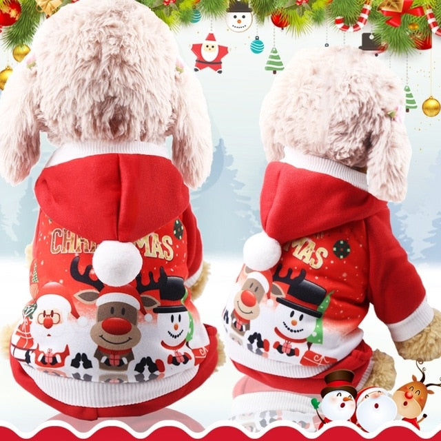 Vánoční obleček pro psy s parohy