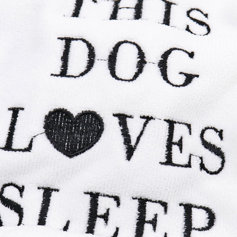 Pyžamo s nápisem pro psy