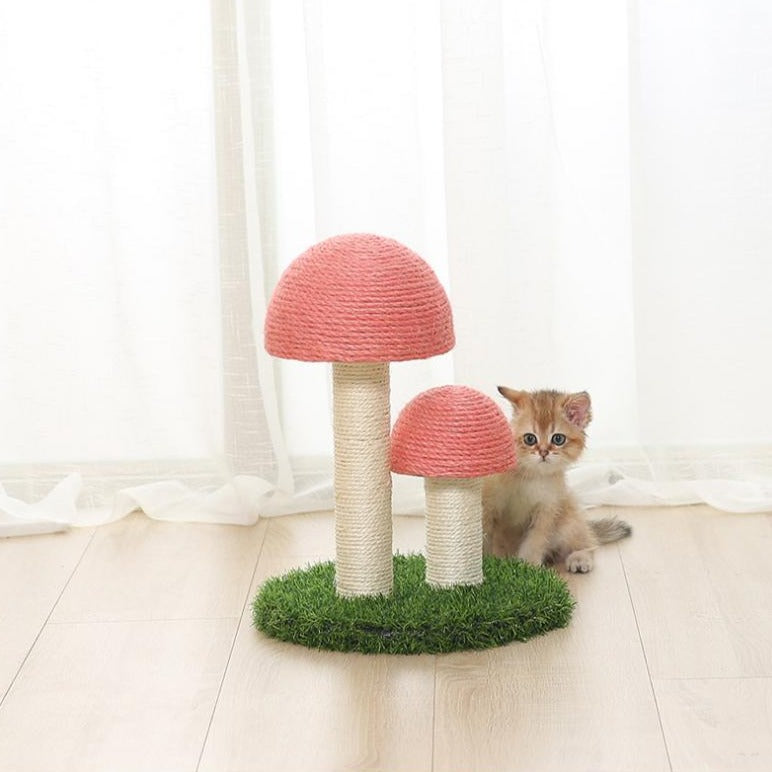 Škrabadlo pro kočky ve tvaru houby