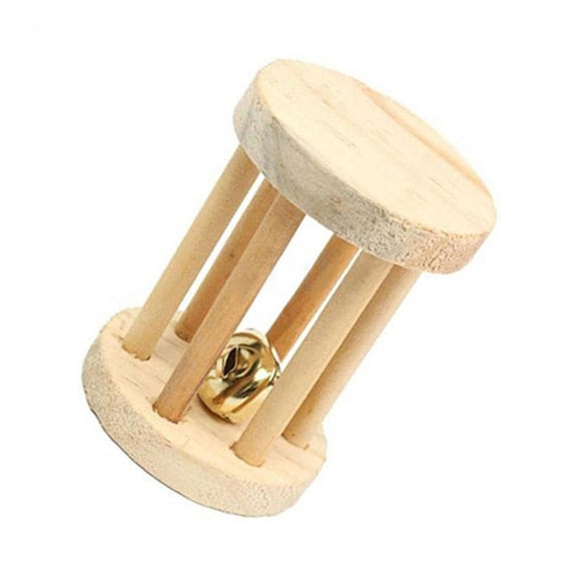 Dřevěné hračky pro hlodavce