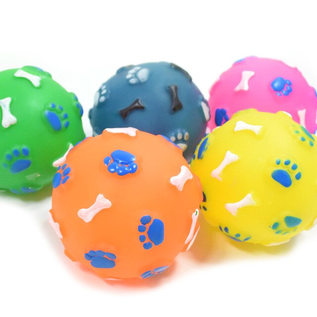 Barevný míček pro psy