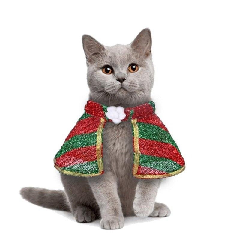 Vánoční plášť pro kočky
