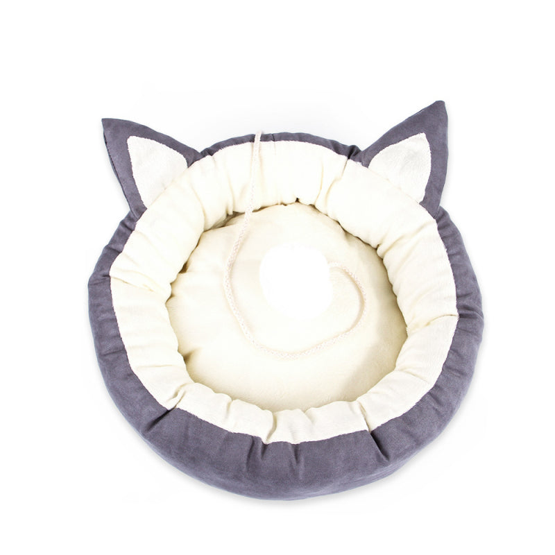 Pelíšek pro kočky s oušky