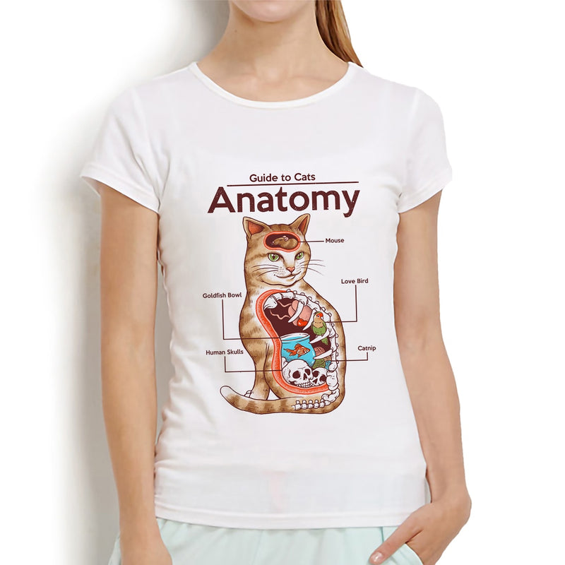 Tričko anatomie kočky
