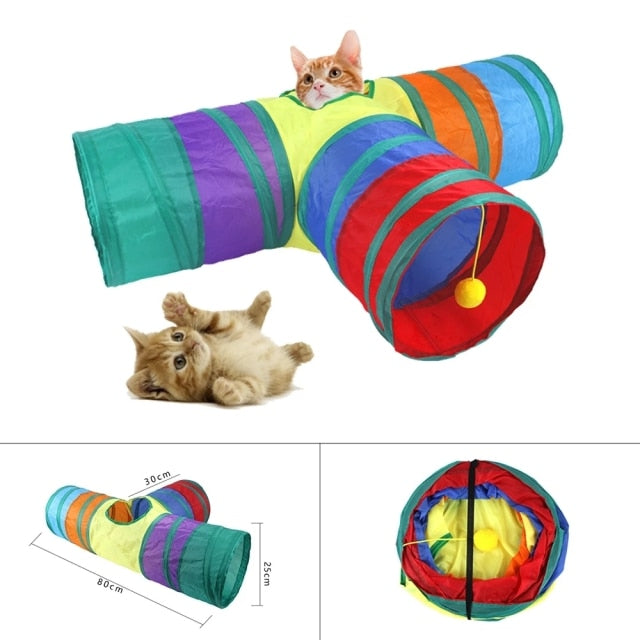 Zábavný tunel pro kočky