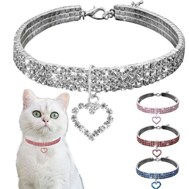 Třpytivý kočičí náhrdelník