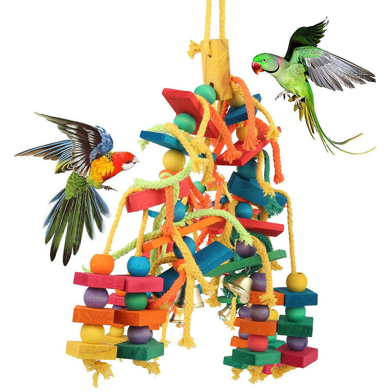 Přírodní hračka pro papoušky