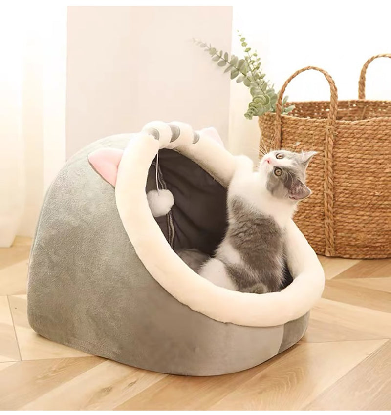 Roztomilý kočičí košík