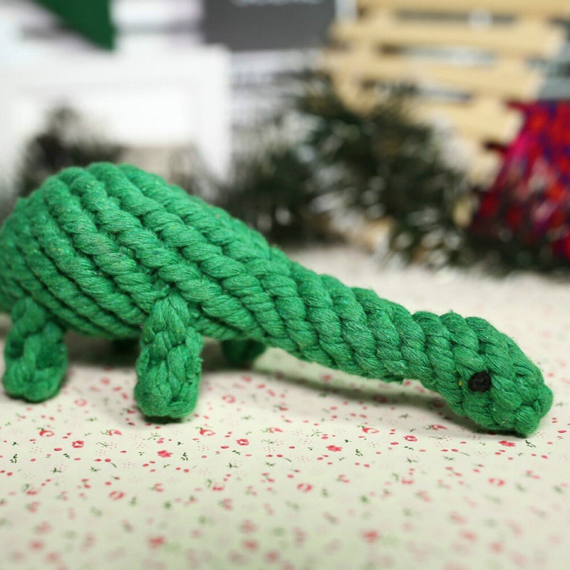Uzlová hračka ve tvaru dinosaura